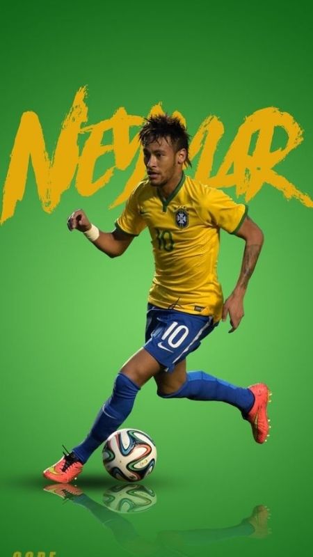 Ảnh Neymar 4K với pha ăn mừng bàn thắng
