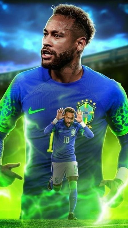 Ảnh Neymar Jr 4K với nụ cười tỏa sáng