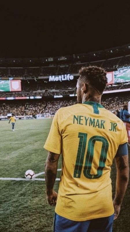 Ảnh Neymar Jr 4K trên sân tập cùng đồng đội