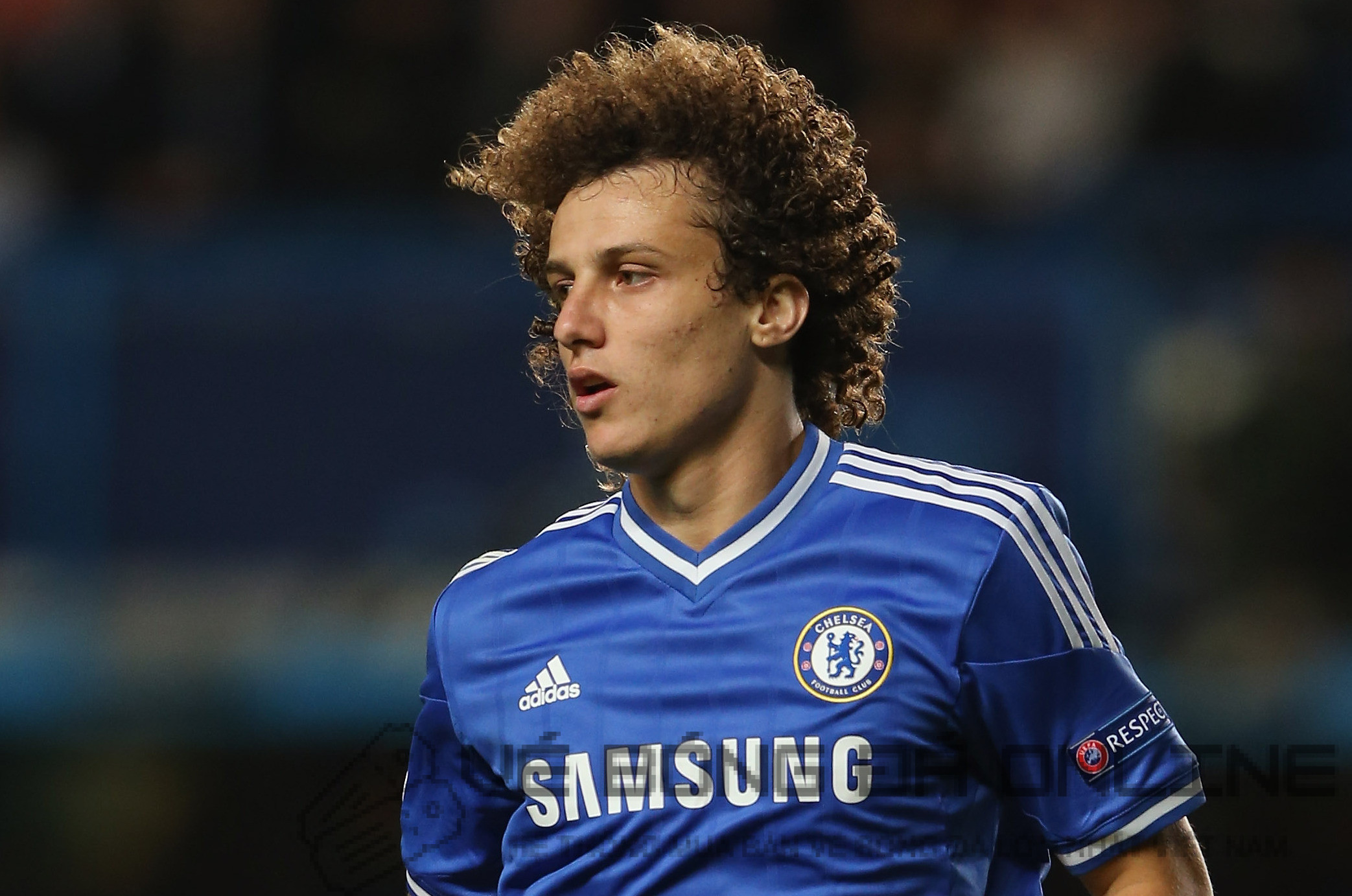 David Luiz trong màu áo Chelsea