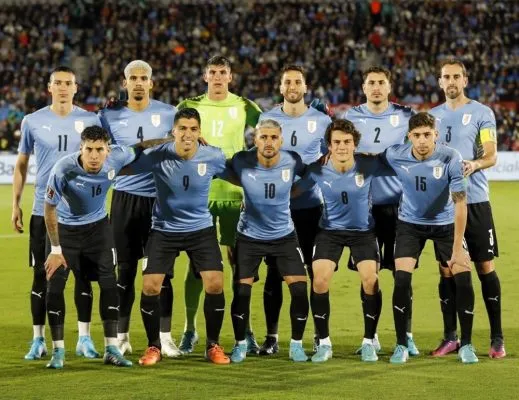 Áo đấu chính thức của đội tuyển Uruguay