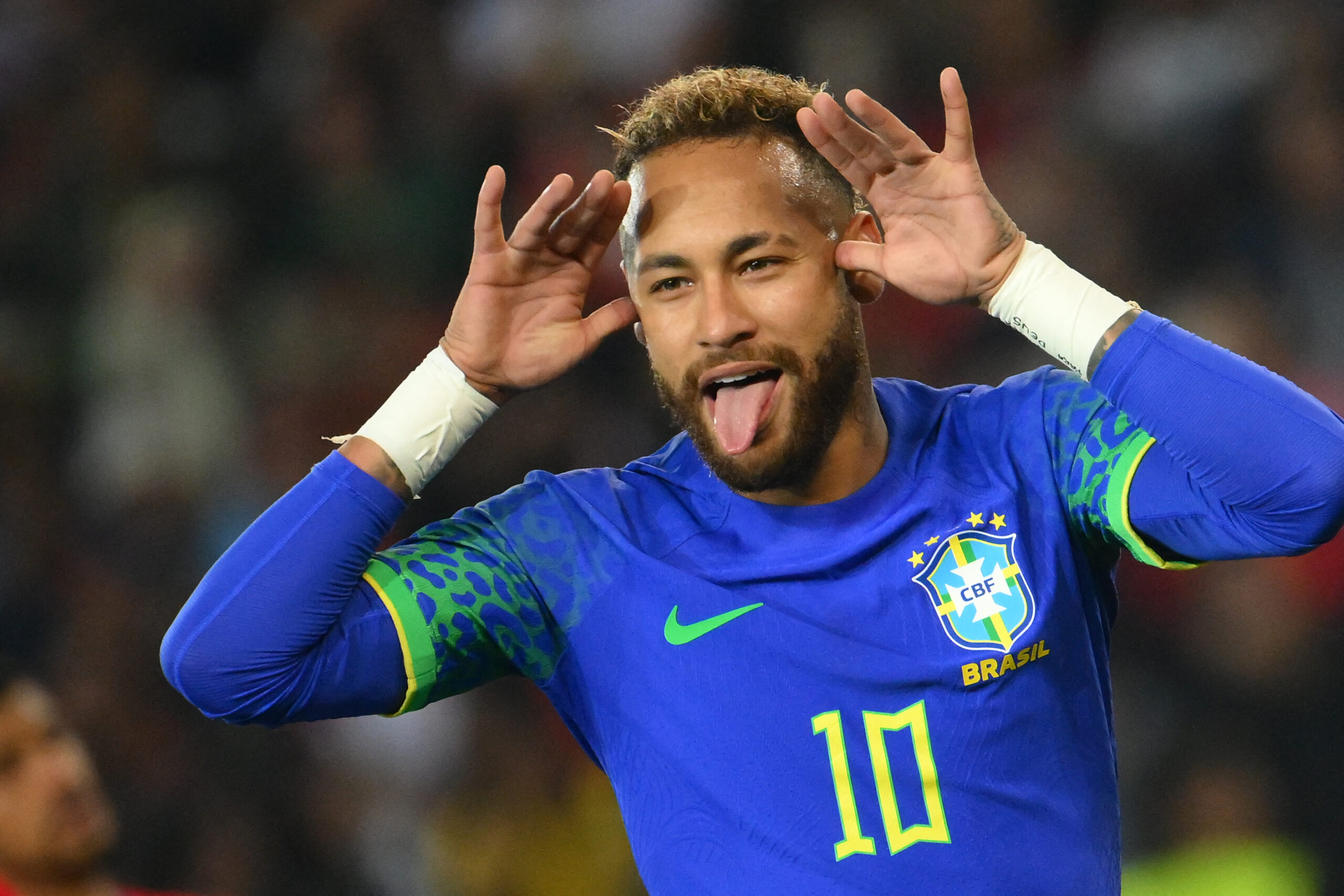 Neymar trong màu áo Barcelona