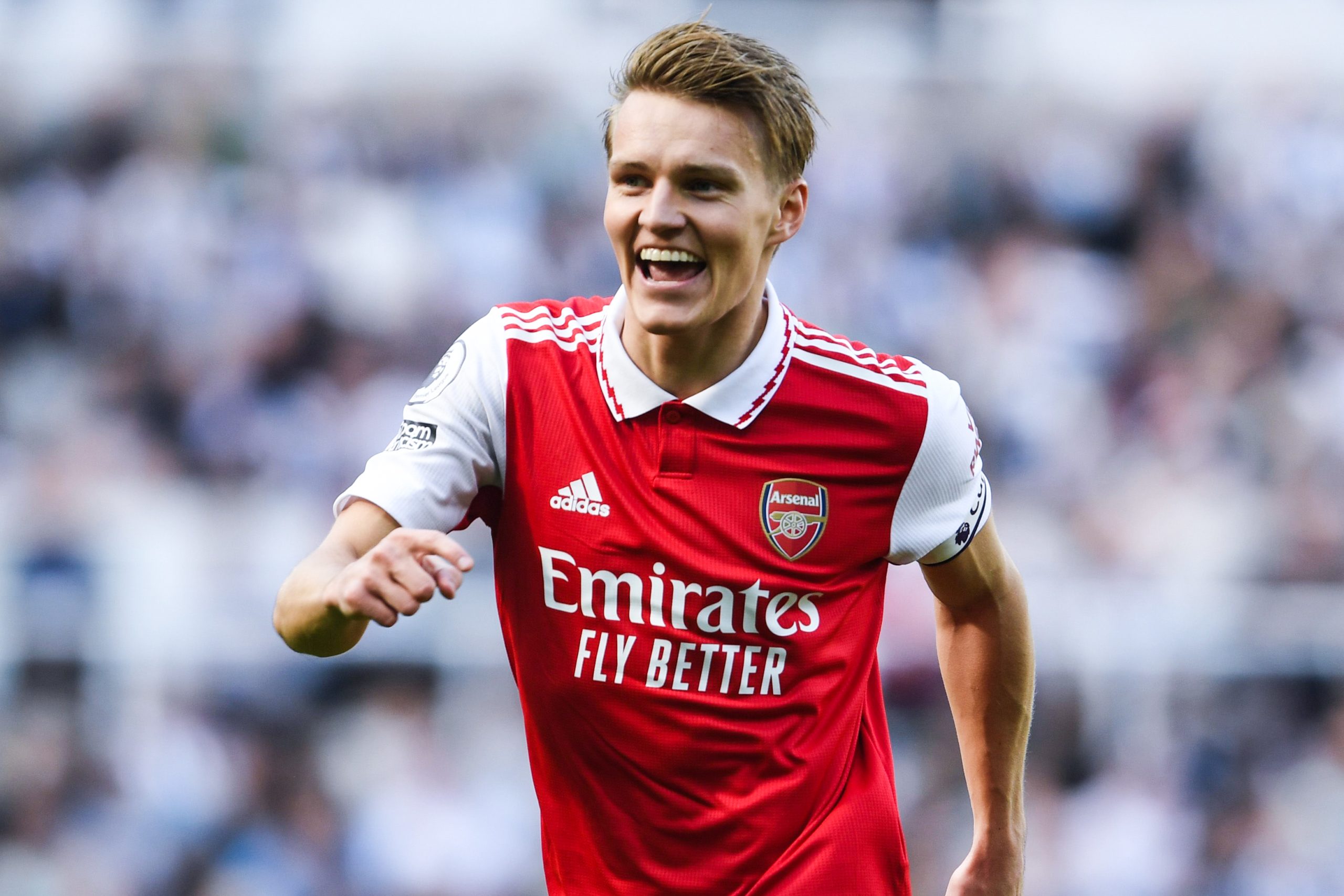 Martin Odegaard trong màu áo Arsenal