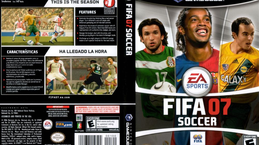 FIFA 07 nổi bật với chế độ Career Mode được phát triển toàn diện